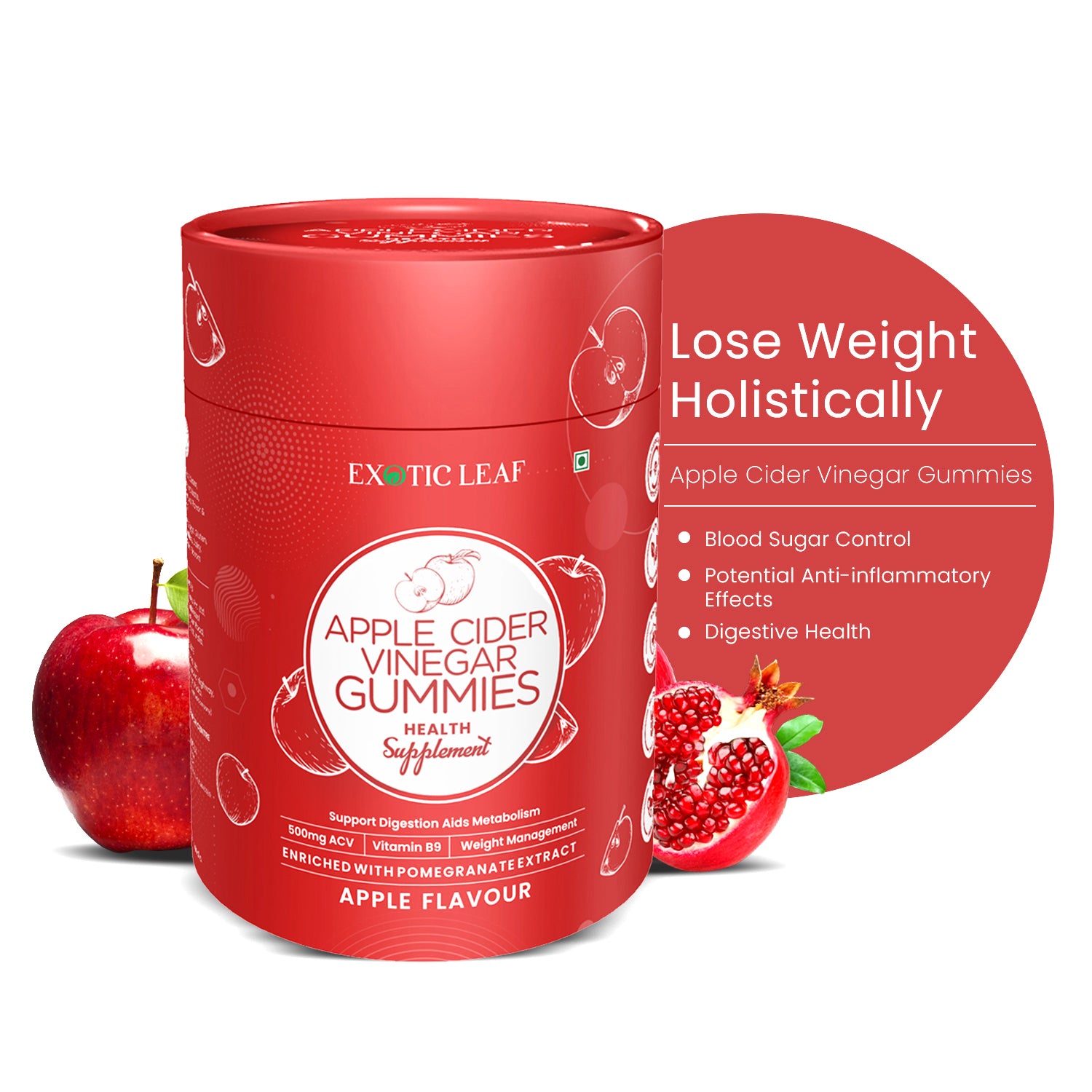 Apple Cider Vinegar Gummies For Weight Management