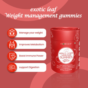 Apple Cider Vinegar Gummies For Weight Management