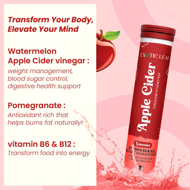 ACV "Watermelon Flavour" Apple Cider Effervescent Tablet